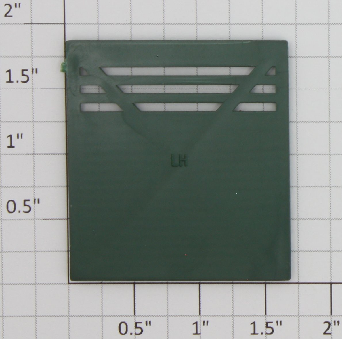 Lionel 3356-10 Left Hand Green Plain Front Horse Car Door