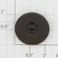 Lionel 682-13 Turbine End Wheel with Eccentric Stud