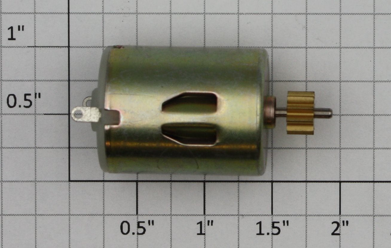 Lionel 8903-120 12 Volt DC Can Motor with Pinion Gear