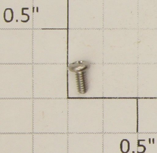 Lionel 2-56x3/16 #2-56 x 3/16" Steel Pan Head Phillips Screw