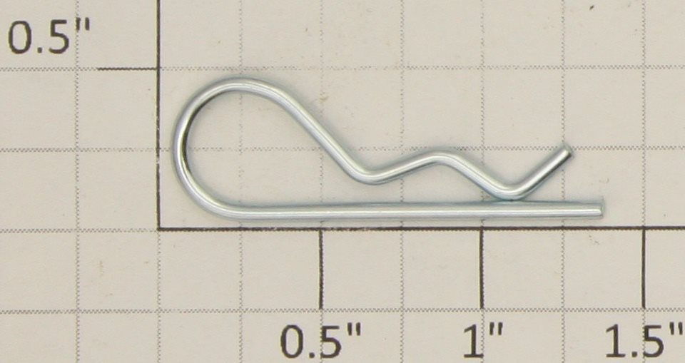 Acme 1/16x1-5/16 1/16" x 1-5/16" Steel Hitch Pin Clip