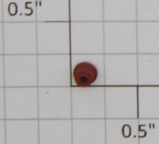 Lionel 2420-28 Red Plastic Insulator Bushing
