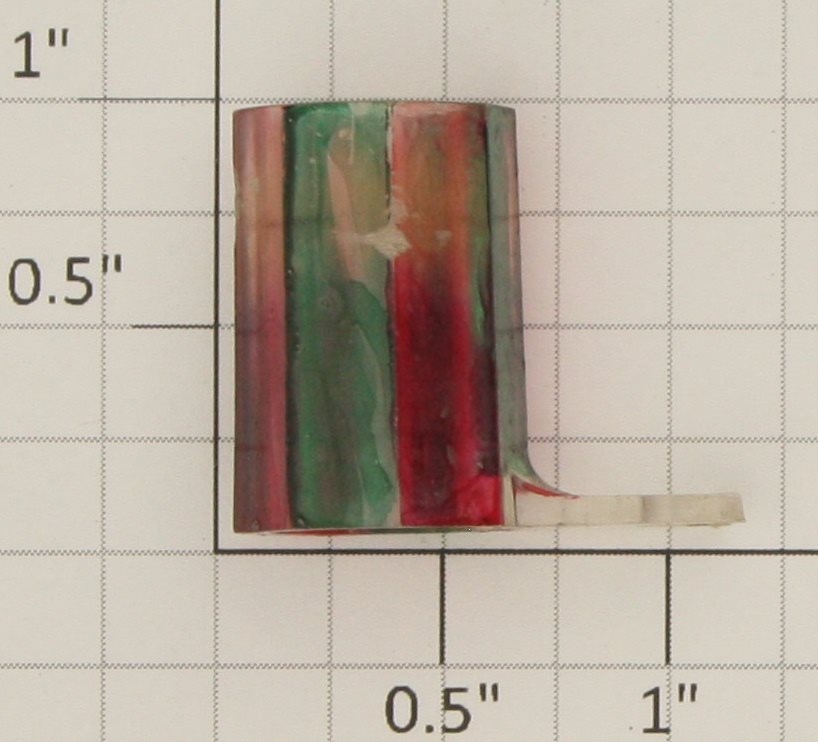 American Flyer PA10038-L S Scale Red and Green Switch Lens (Red on Left)