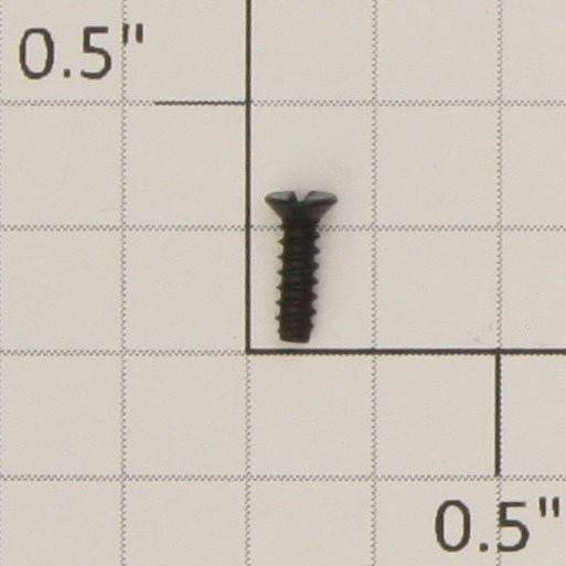American Flyer S-249 #2 x 5/16" Black Diesel Truck Flat Head Slotted Screw