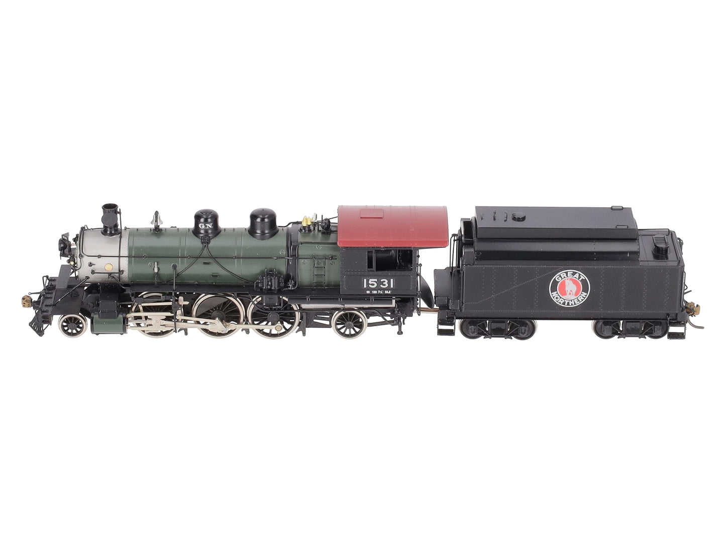 Oriental Limited HO BRASS Great Northern 2-6-2 J-1 Steam Loco & Tender -F/P LN/Box