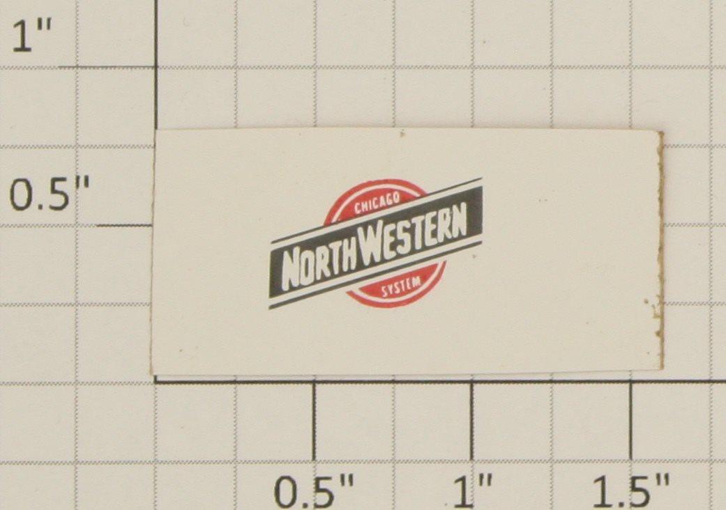 Lionel 8375-10 GP-7 Chicago North Western Sticker