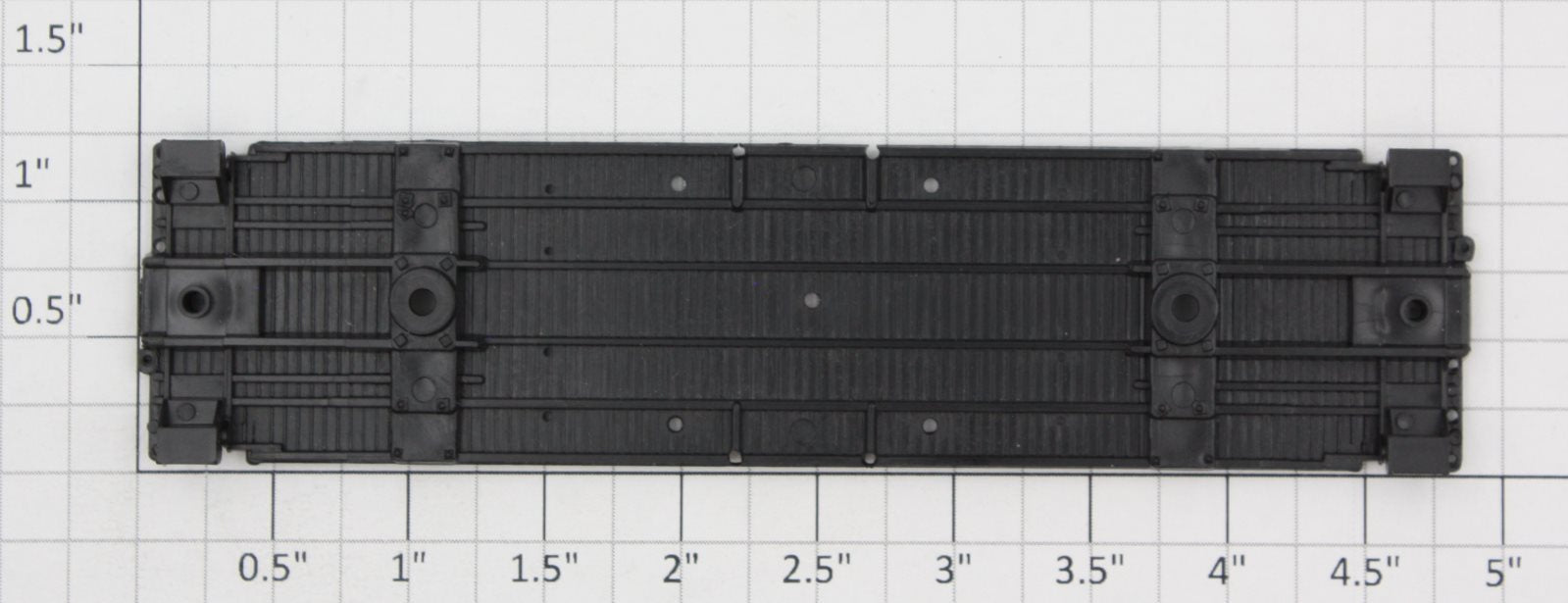Roundhouse 90250 HO 0817 Black Plastic Frame