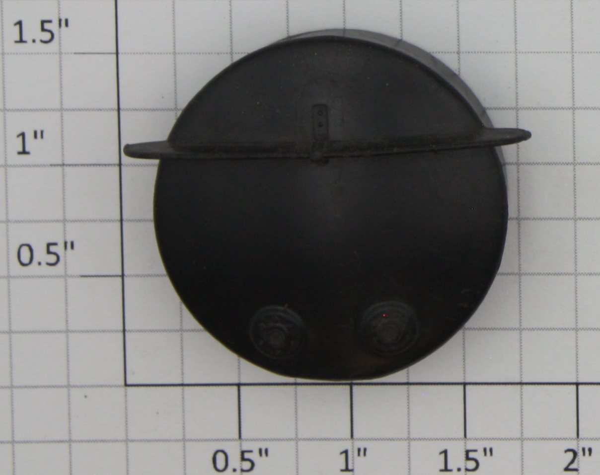Lionel 2455-6 Black Plastic Tank Car End