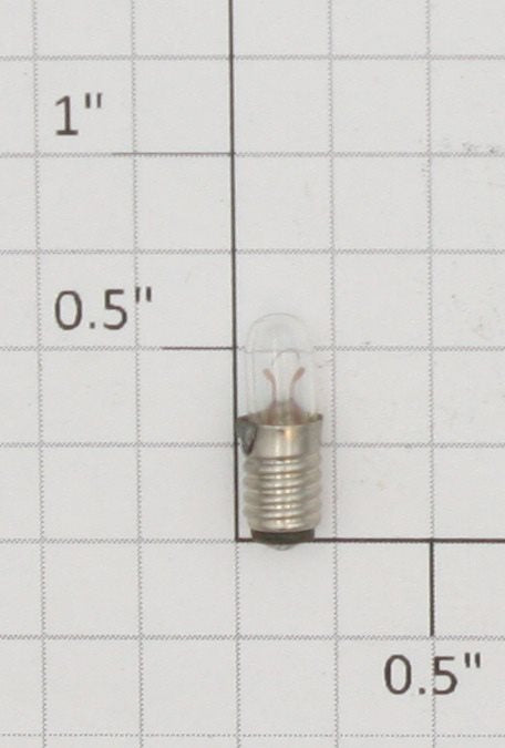 Lionel 14160-300 6 Volt 175ma Mini Screw Base Clear Tall Light Bulb