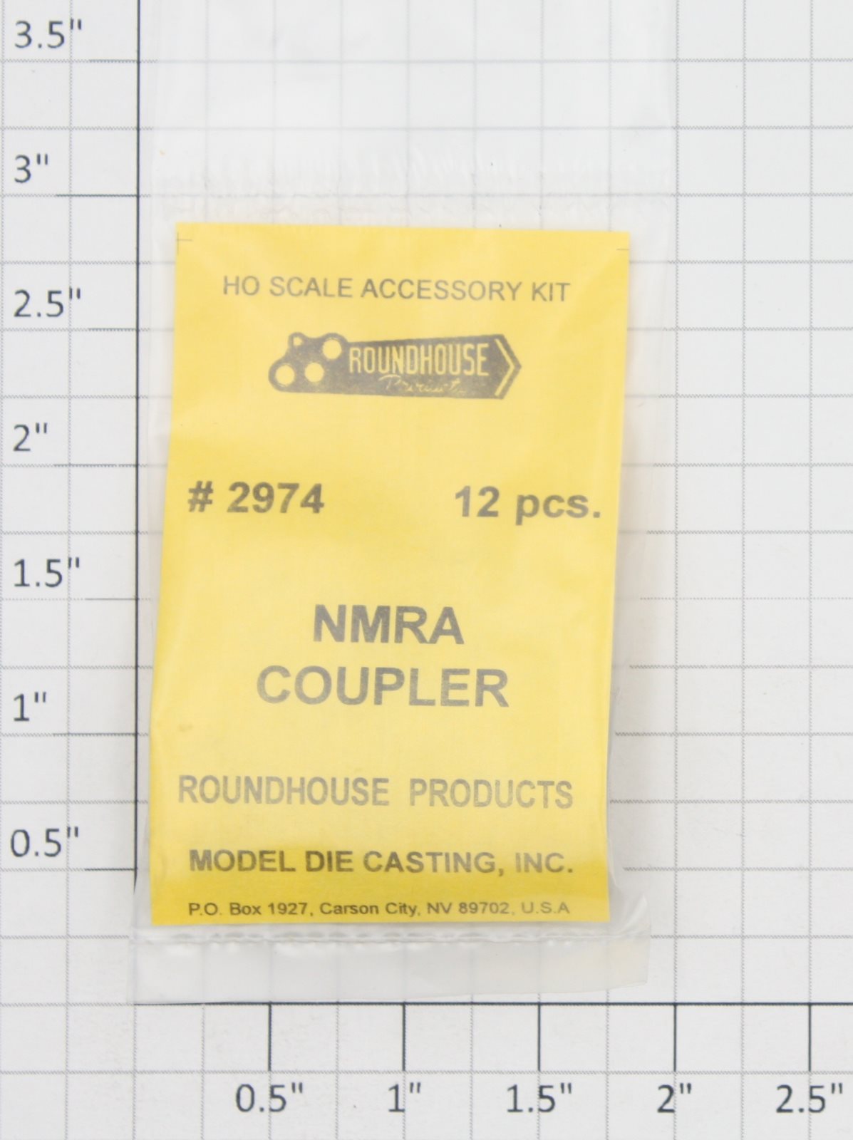 Roundhouse 02974 HO NMRA Coupler Accessory Kit