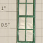 Noma 450-12 Green Eight Panel Window