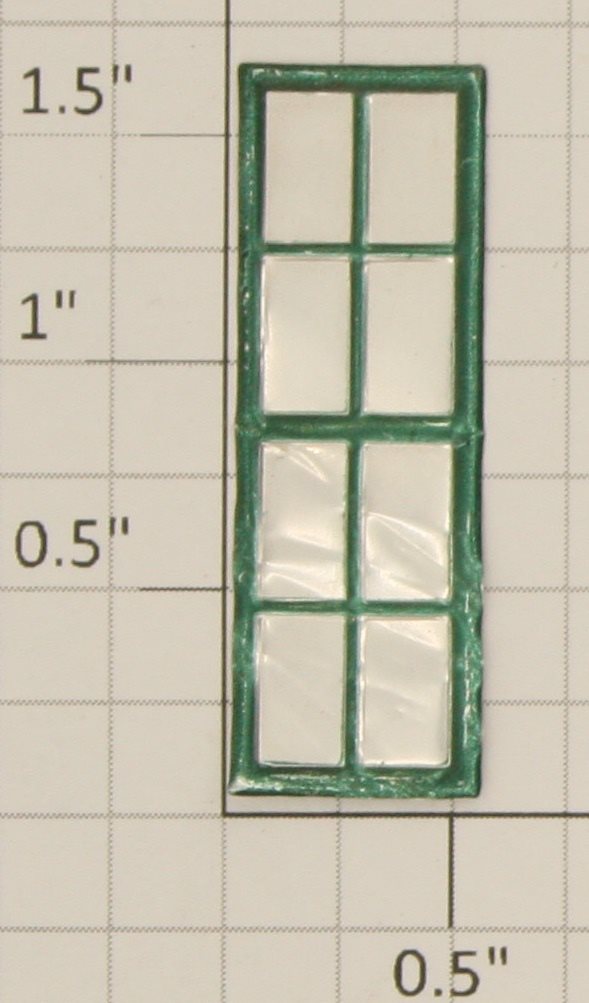 Noma 450-12 Green Eight Panel Window