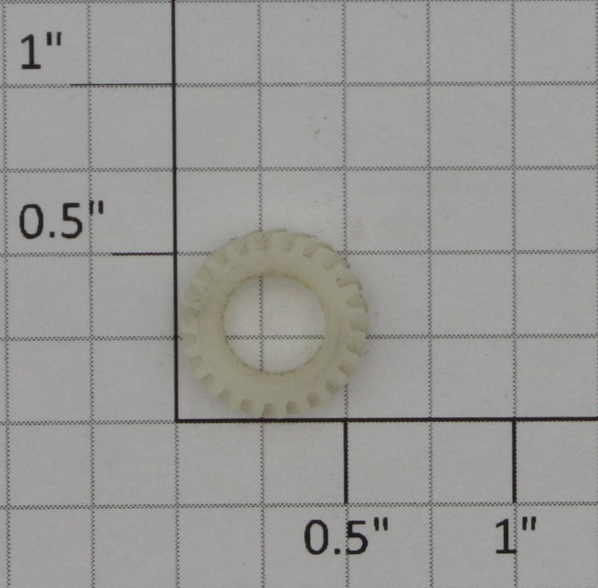 Lionel 623-22 White Plastic Worm Wheel (Delrin) T-23