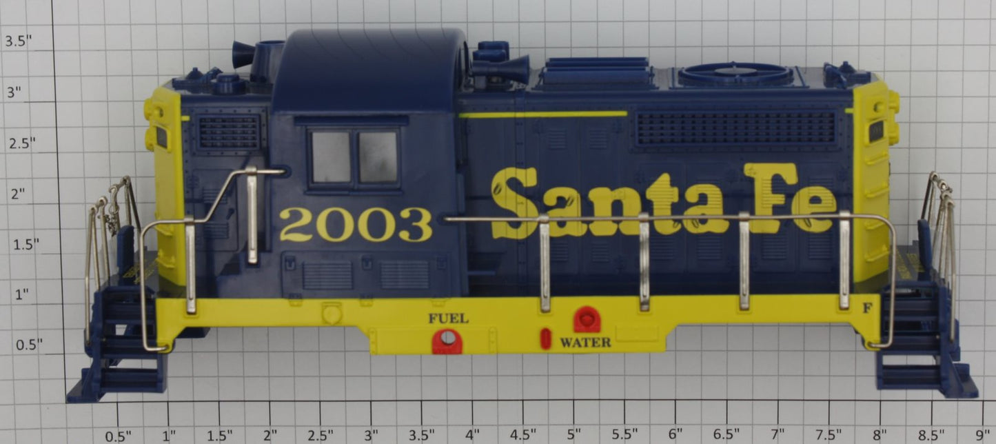 RMT 4014-1 O Gauge Santa Fe BEEP Diesel Locomotive #2003 Shell