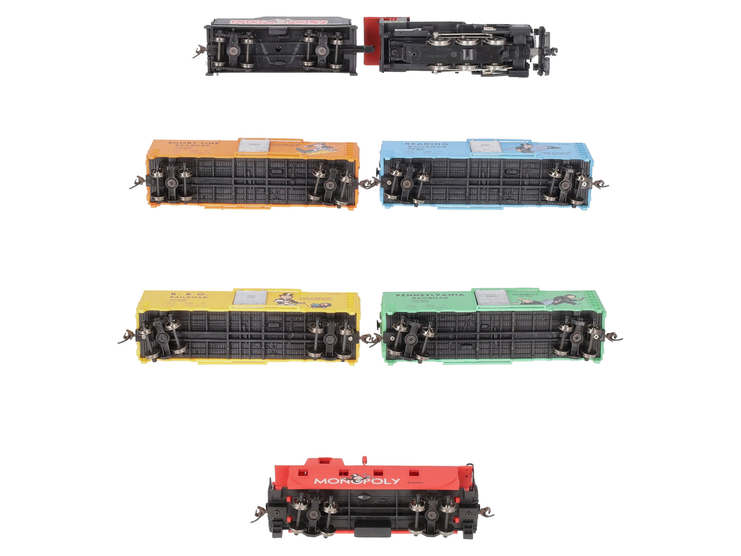 Bachmann 01201 HO Monopoly Collectors Edition HO Gauge Steam Train Set LN/Box