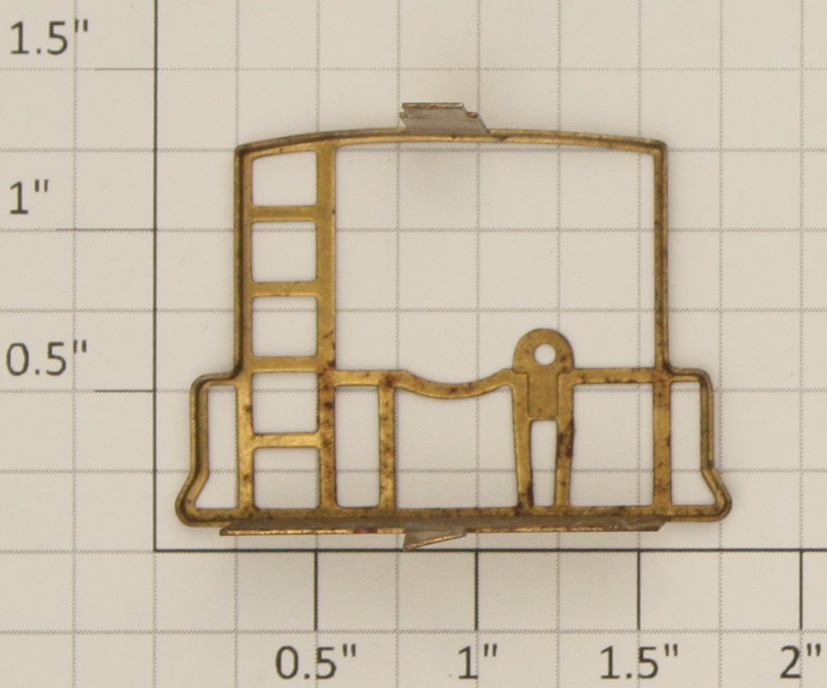 American Flyer XA10013 S Scale Brass Caboose End Rail