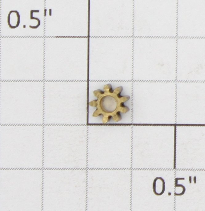 Roundhouse 28121 HO 9-Tooth Brass Idler Gear