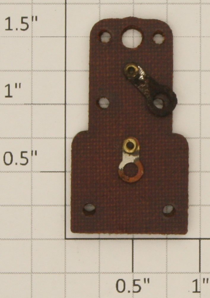 American Flyer PA14A208A-L S Scale Smoke Unit Cover Plate - Late