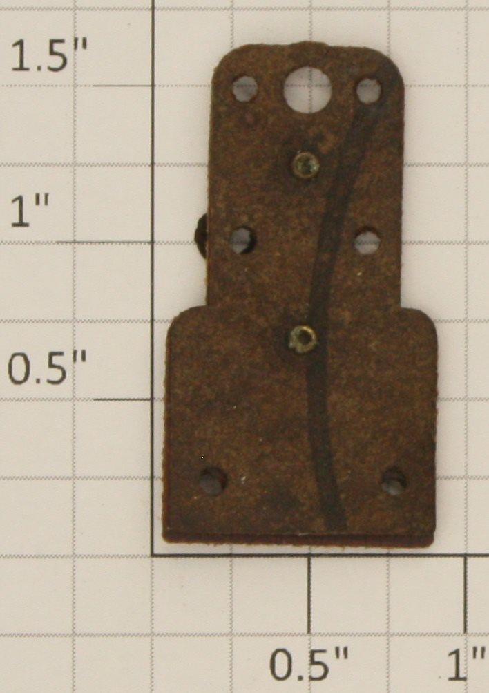 American Flyer PA14A208A-L S Scale Smoke Unit Cover Plate - Late
