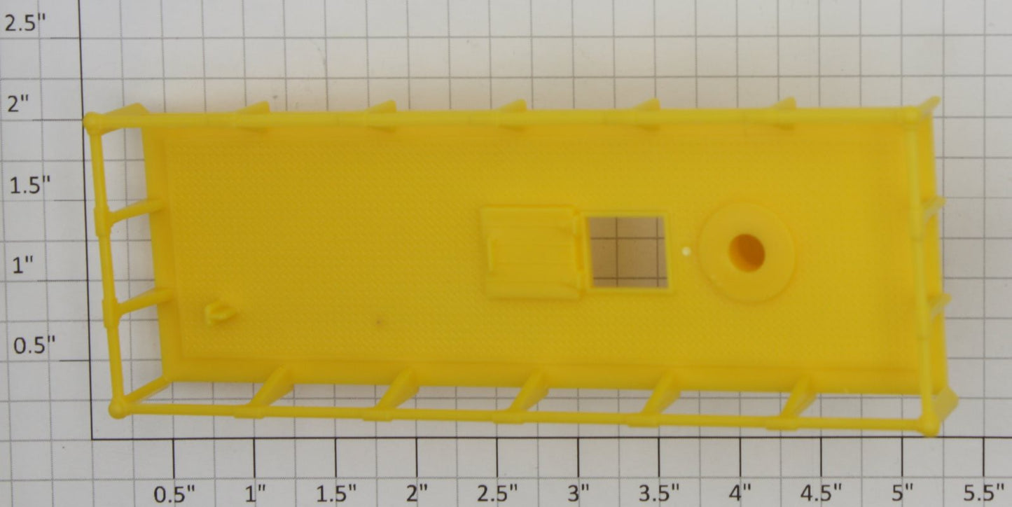 Lionel 6812-8 Light Yellow Maintenance Car Platform
