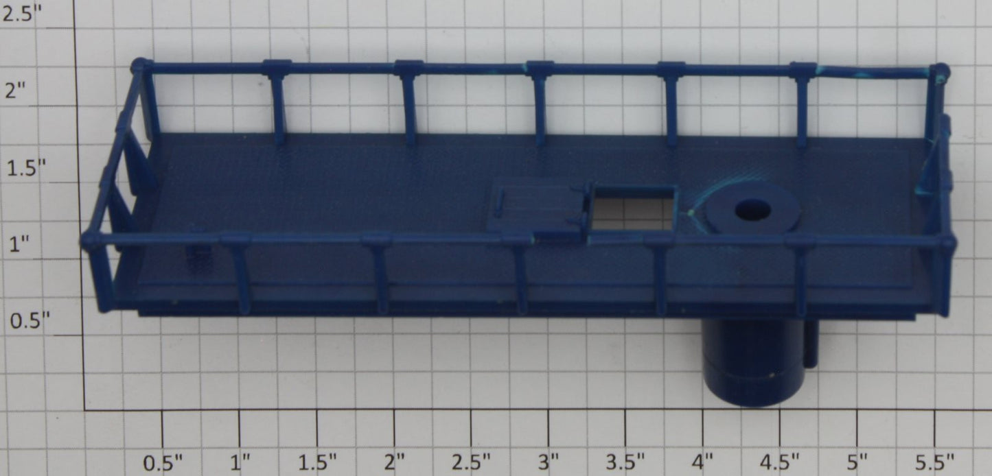 Lionel 16610-35 Blue Track Maintenance Car Platform