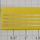Lionel 6356-11 Yellow Upper Stock Car Door