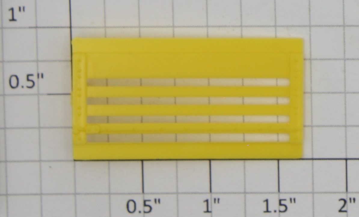Lionel 6356-11 Yellow Upper Stock Car Door