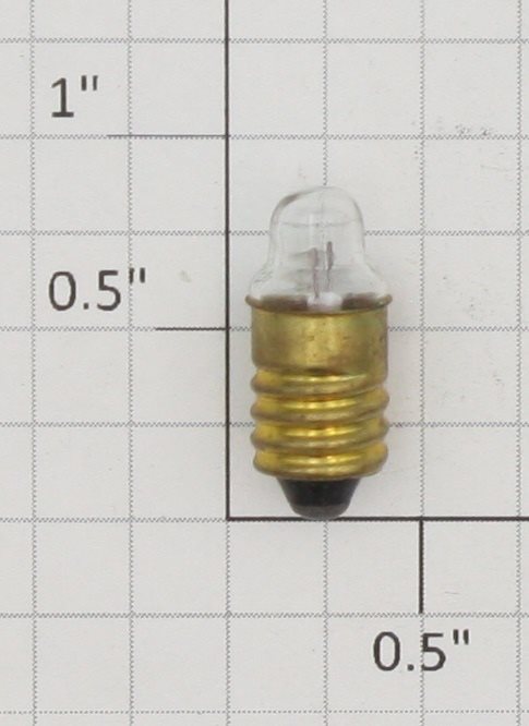 Lionel 112 1.2 Volt Screw Base Clear Light Bulb