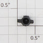 Roundhouse 28207 HO Black Plastic Headlight Body