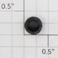 Roundhouse 28133 HO Black Tank Car End