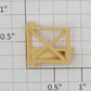Lionel 3656-72 Right Hand Yellow Gate