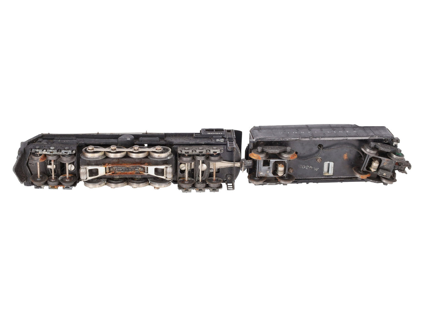Lionel 2020 Vintage O 6-8-6 Die-Cast Steam Turbine Locomotive with 2020W Tender