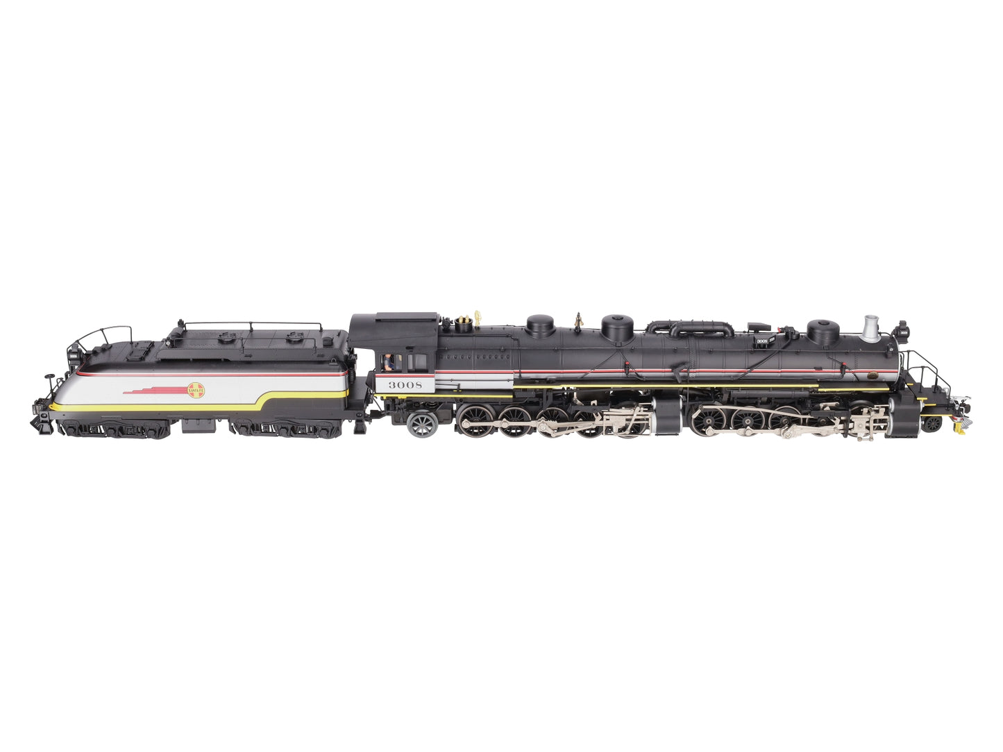Lionel 2131500 O VISIONLINE Santa Fe 2-10-10-2 Steam Locomotive & Tender #3008 LN/Box