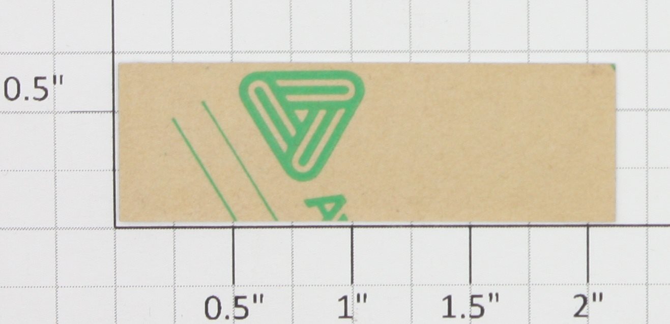 Lionel 5166-10 O72 Switch Nameplate Adhesive