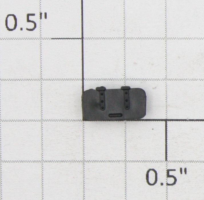 Roundhouse 22498 HO Rectangular Black Hatch