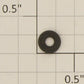American Flyer PA316 S Scale Drawbar Fiber Shoulder Washer