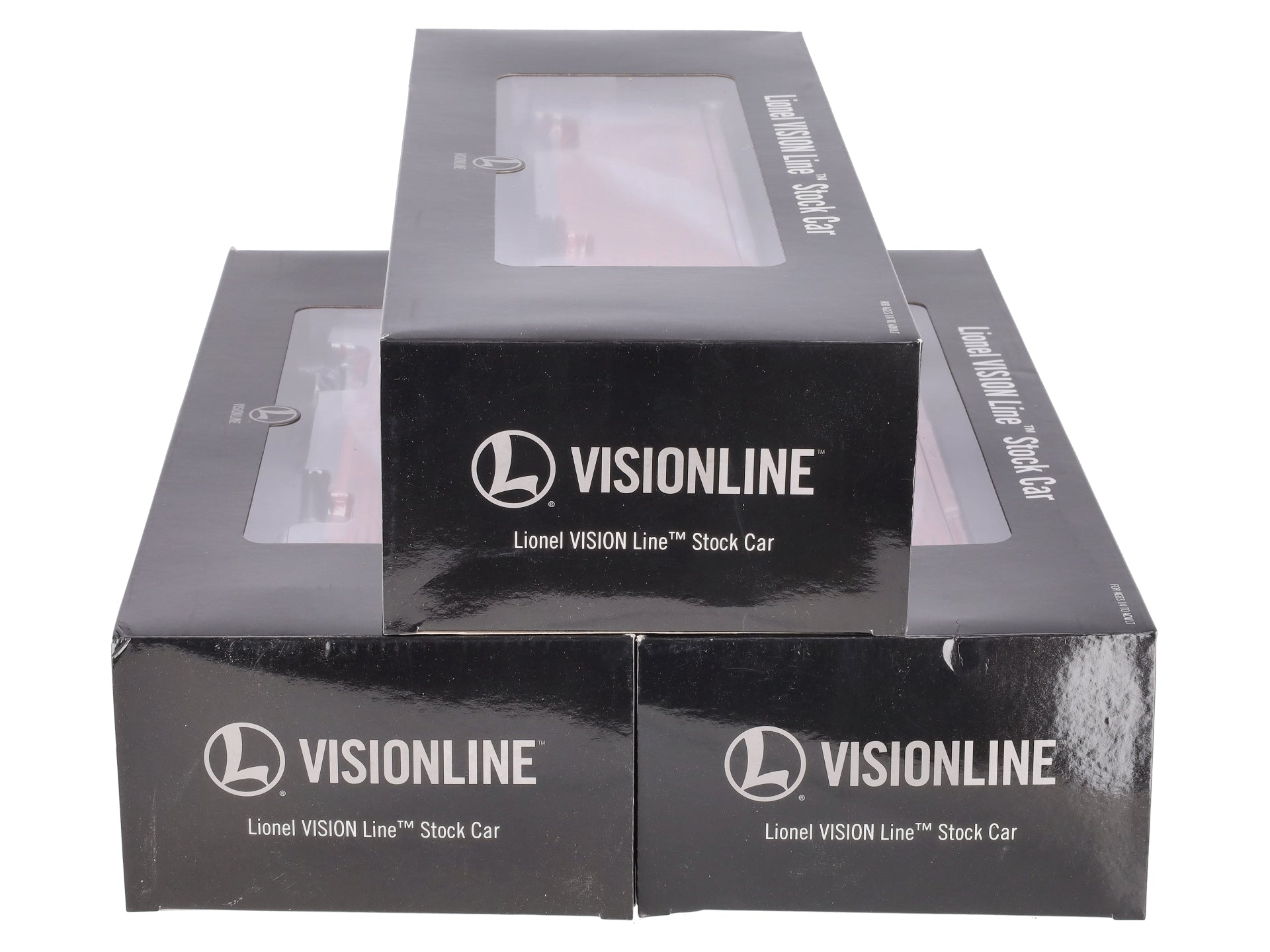 Lionel 2226920 O VISIONLINE Union Pacific Stock Cars (Set of 3)