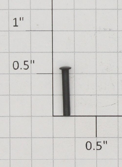 Lionel 233-76 Retaining Plate Rivet Blackened
