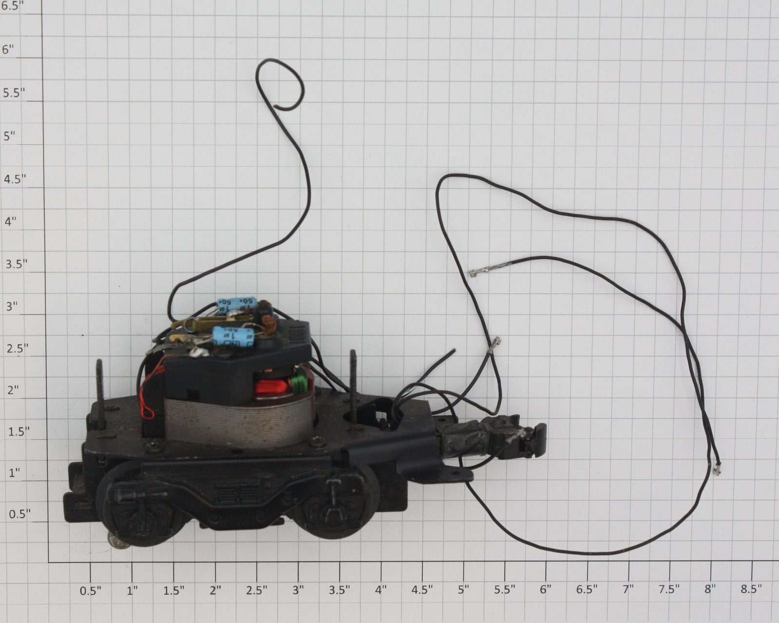 Lionel 18206-100 4-Wheel Motor Truck with Capacitors