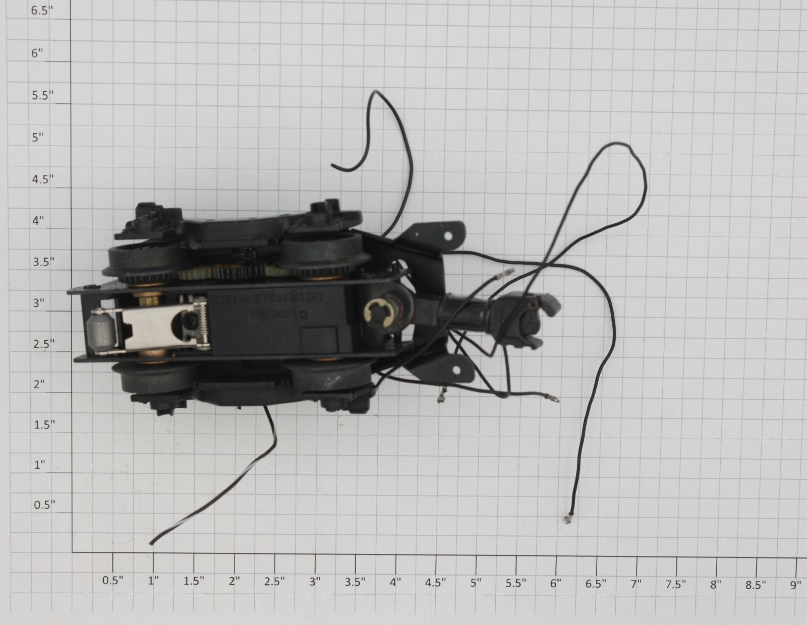 Lionel 18206-100 4-Wheel Motor Truck with Capacitors