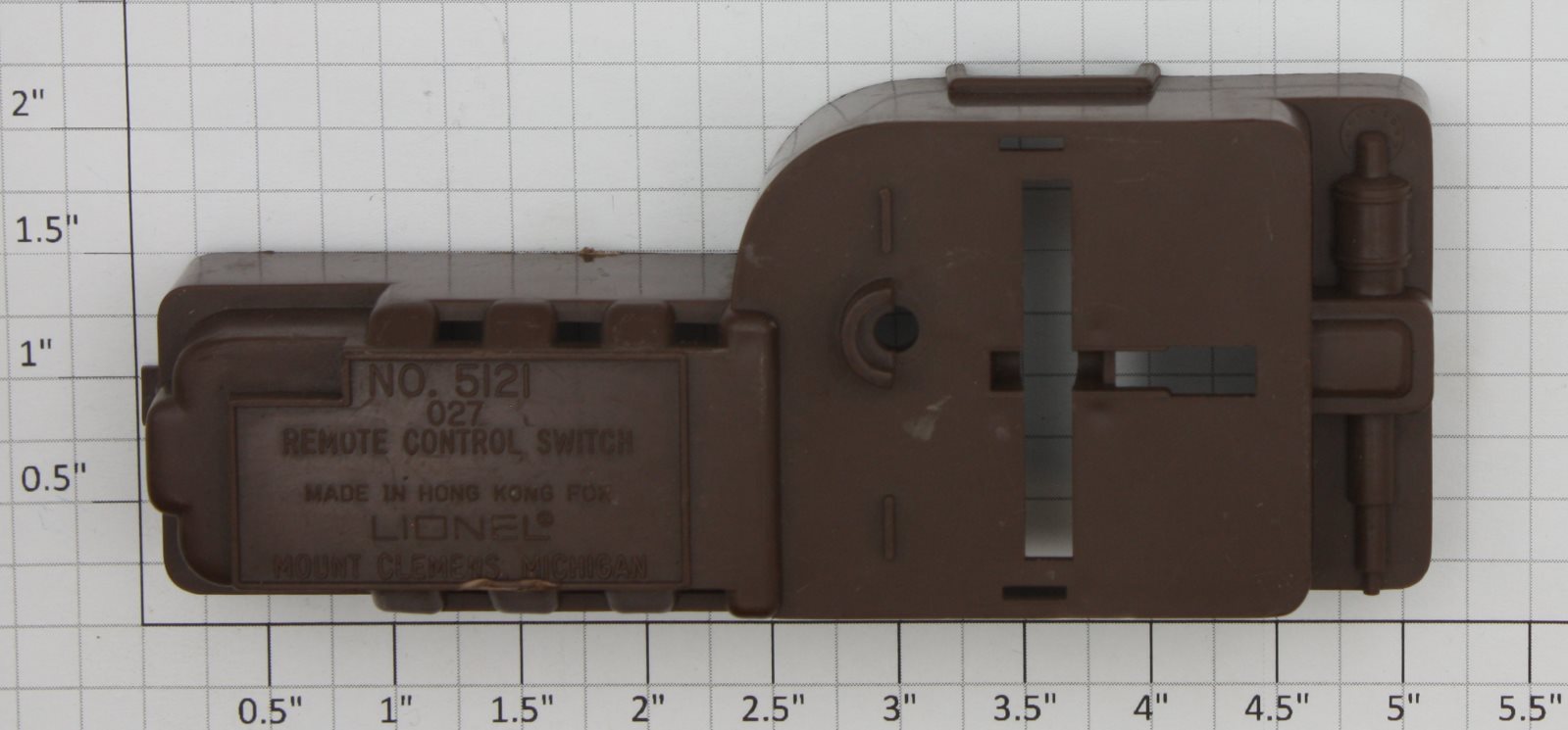 Lionel 5121-115 O27 Gauge Left Hand Track Turnout Switch Motor Housing