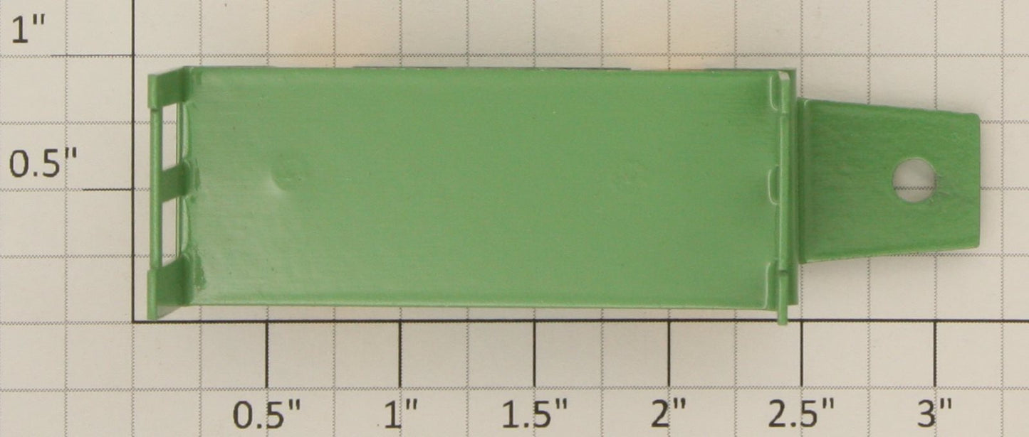 American Flyer XA9638 Metal Green Cart with Brass Wheels
