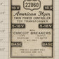 American Flyer 22060-175 22060 "Twin Power Controller Toy Transformer Face Plate