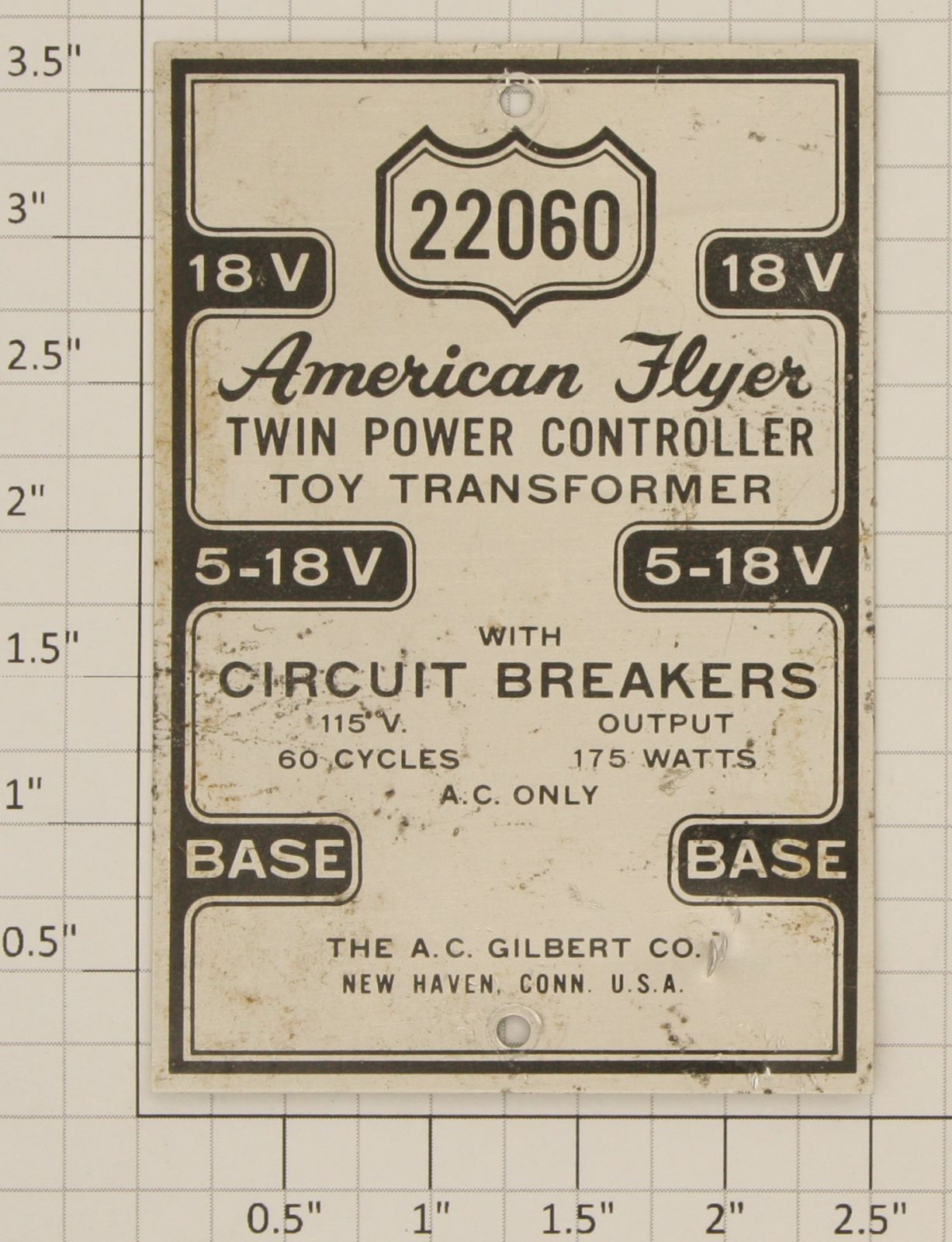 American Flyer 22060-175 22060 