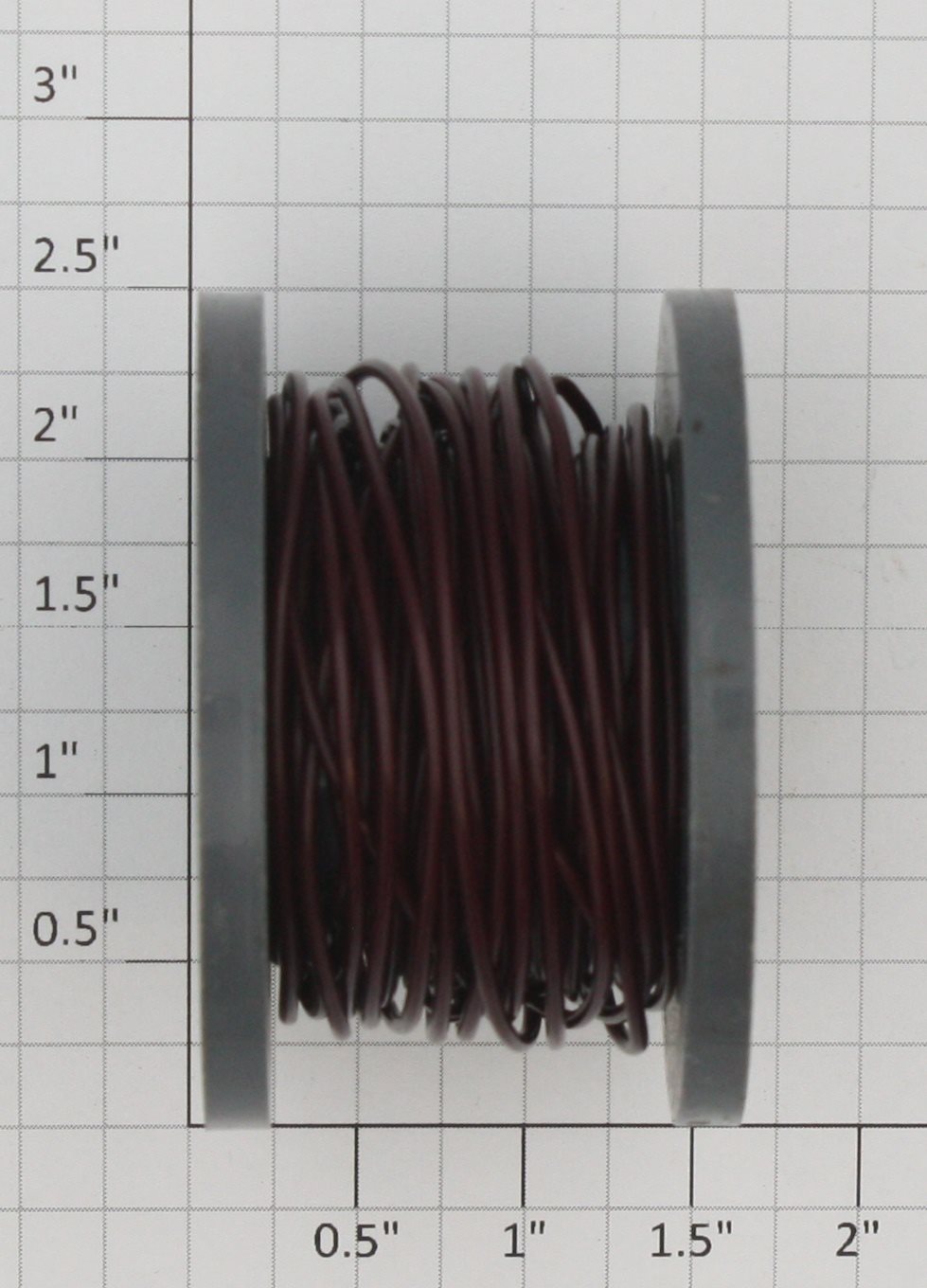 Lionel 6561-9 OGM Dark Gray Cable Reel with Maroon/Brown Wire