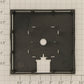 American Flyer PA12B439BL Black Plastic Tower Platform with Large Hole