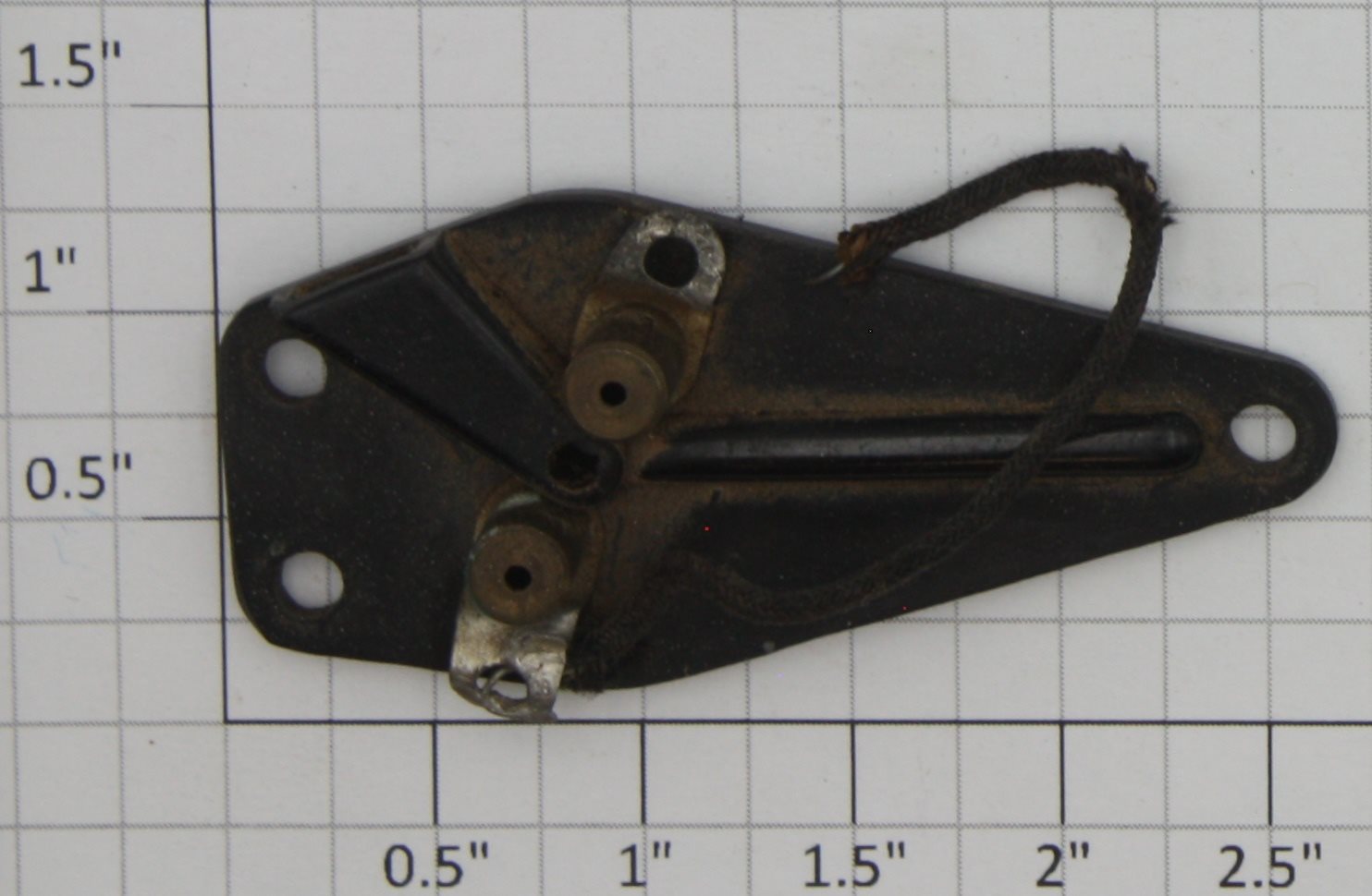 Lionel WS-100 Pre-war Banana Whistle Brush Plate Assembly