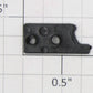Roundhouse 23517 HO Black Plastic Spacer