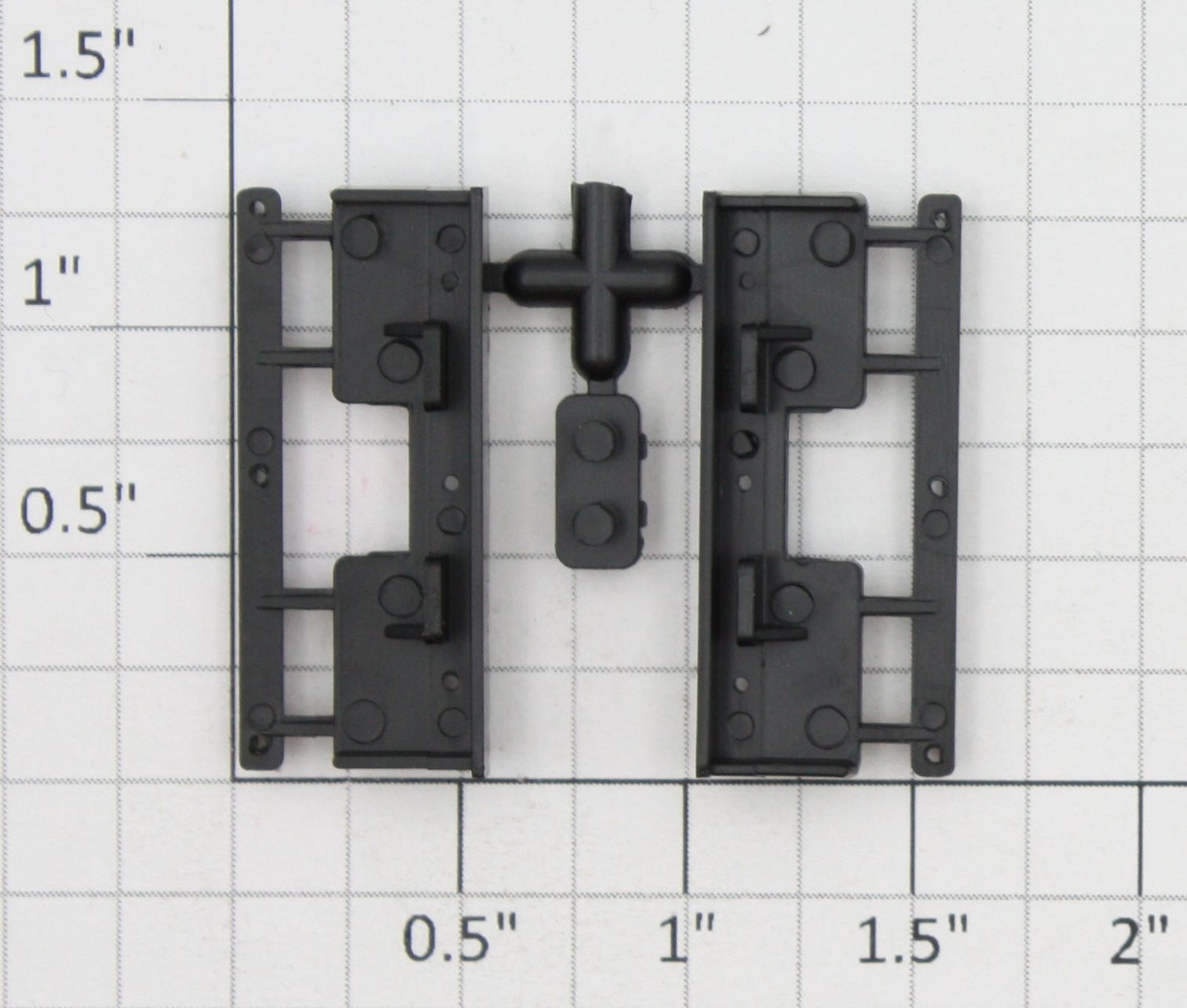 Roundhouse 22495 HO Black Plastic Pilot Kit