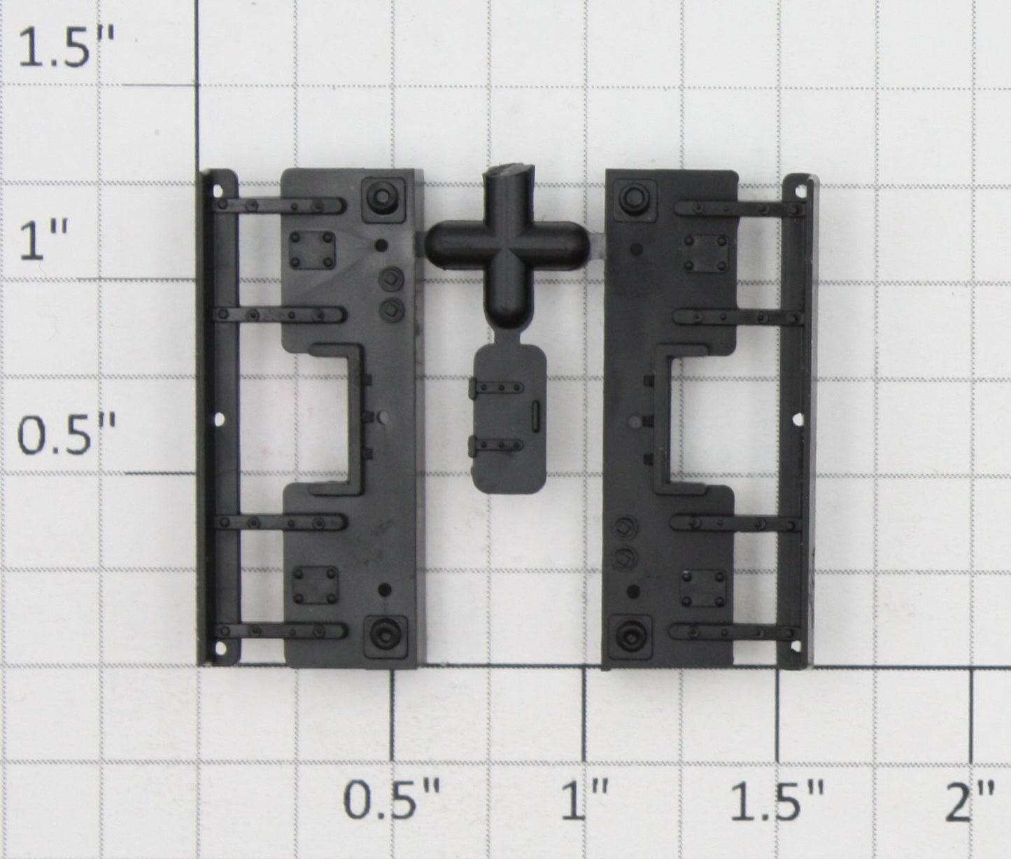Roundhouse 22495 HO Black Plastic Pilot Kit